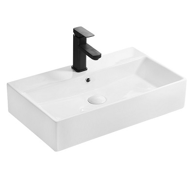 EVEREST UMIVAONIK 800x420x130mm, ZDJELASTI, bijeli, PRAVOKUTNI