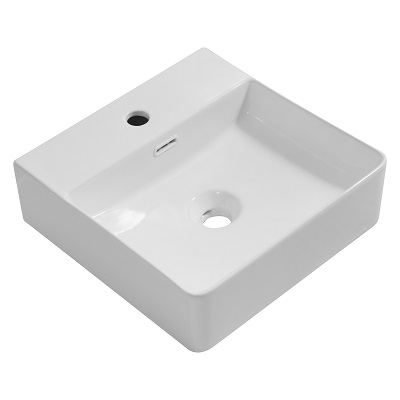 38-YJ-9553 EVEREST UMIVAONIK 410x420x130mm, pravokutni bijeli